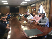 استقبال الفوج الاول من طلاب الأكاديمية الشرعية كفربرا في جامعة النجاح  